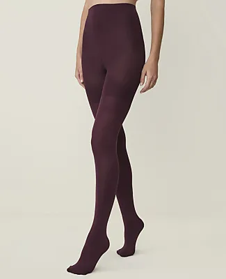 Ann Taylor Opaque High Waist Control Top Tights sold by Ann Taylor