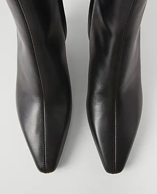 Ann Taylor Leather Skinny Heel Bootie sold by Ann Taylor product image thumbnail 2