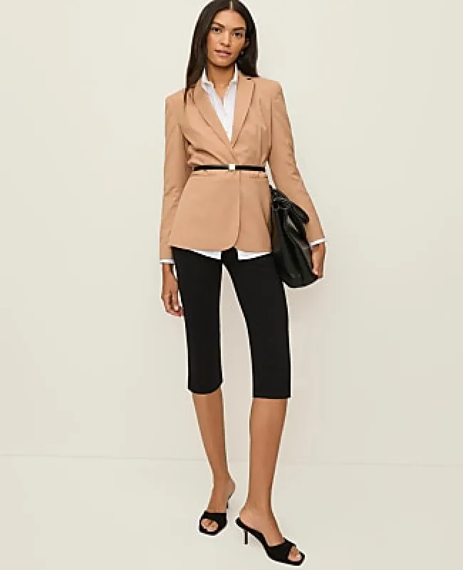 Ann Taylor The Petite Capri Pant in Ponte made by Ann Taylor