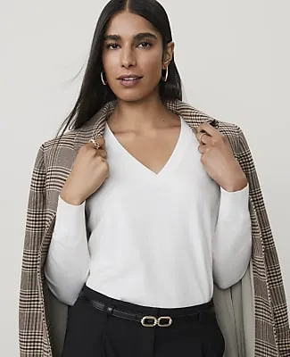 Ann Taylor V-Neck Sweater sold by Ann Taylor