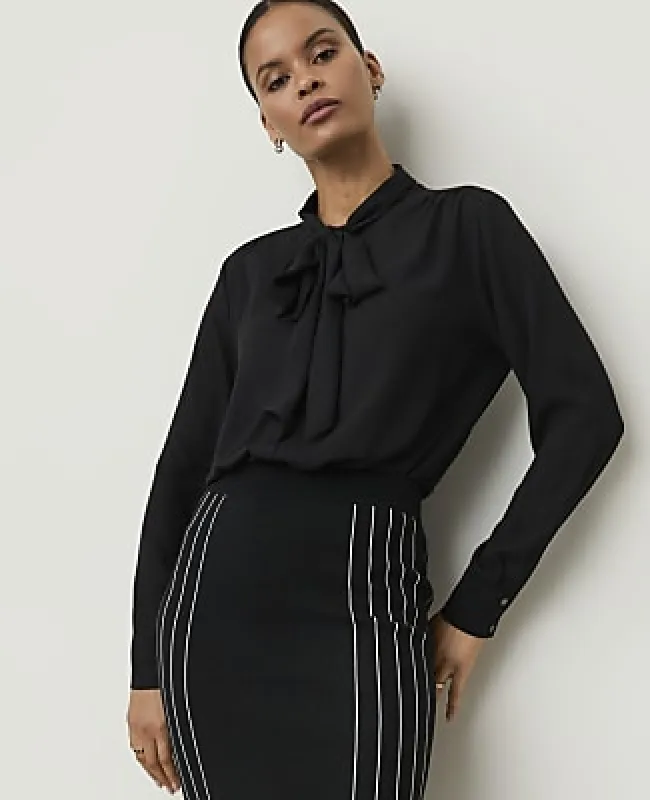 Ann Taylor Bow Blouse made by Ann Taylor