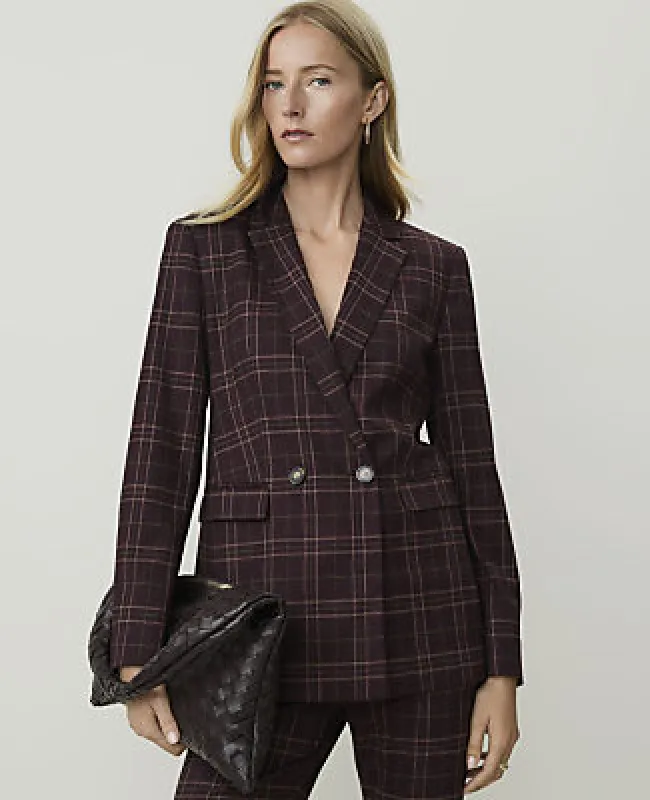 Ann Taylor The Crosby Blazer in Plaid made by Ann Taylor