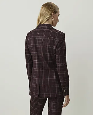 Ann Taylor The Crosby Blazer in Plaid sold by Ann Taylor product image thumbnail 2