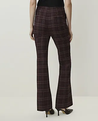 Ann Taylor The Petite Plaid Modern Trouser sold by Ann Taylor product image thumbnail 3