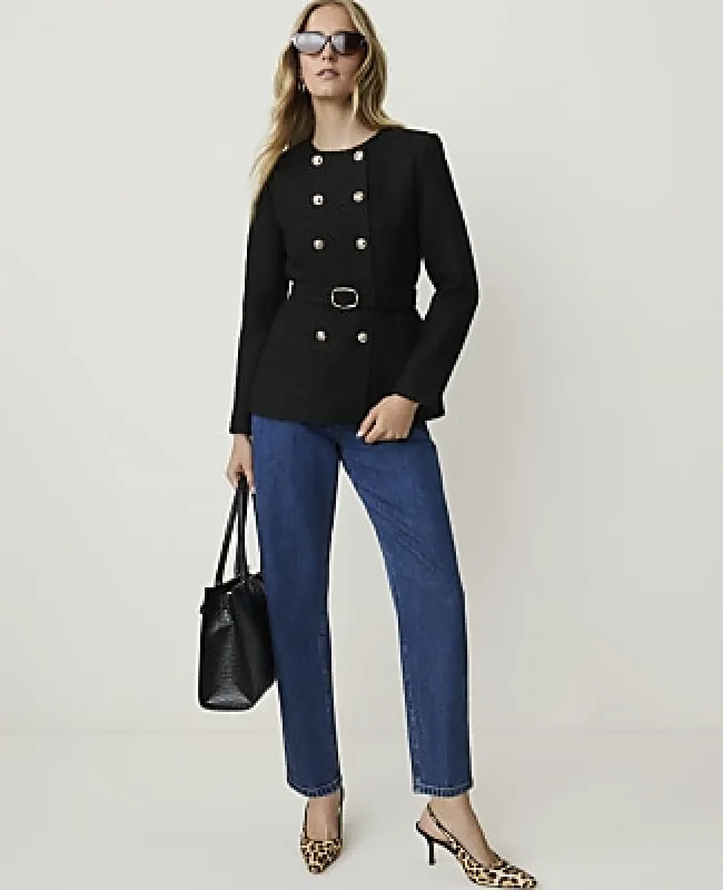 Ann Taylor The Petite Tapered Straight Jean made by Ann Taylor