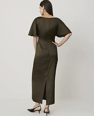 Ann Taylor Petite Boatneck Column Midi Dress sold by Ann Taylor product image thumbnail 2