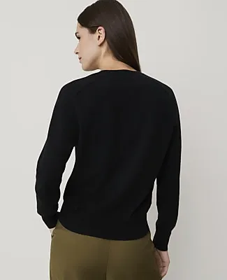 Ann Taylor Petite V-Neck Sweater sold by Ann Taylor product image thumbnail 2