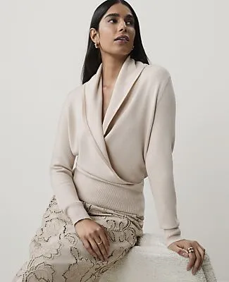 Ann Taylor Shawl Collar Sweater sold by Ann Taylor