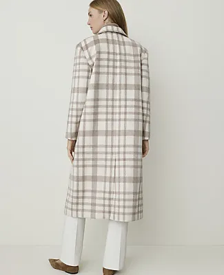 Ann Taylor Plaid Double Breasted Coat sold by Ann Taylor product image thumbnail 2