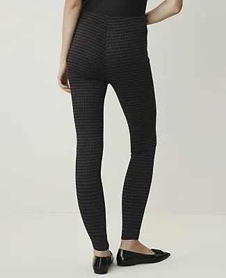 Ann Taylor Houndstooth Side Zip Legging sold by Ann Taylor product image thumbnail 3