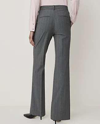 Ann Taylor The Pinstripe High Rise Trouser in Bi-Stretch sold by Ann Taylor product image thumbnail 3