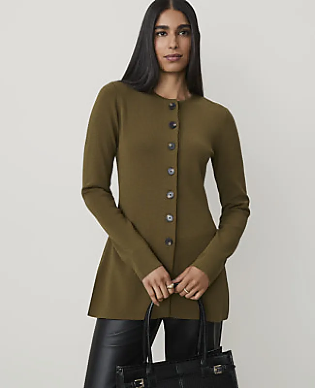 Ann Taylor Longline Cardigan made by Ann Taylor