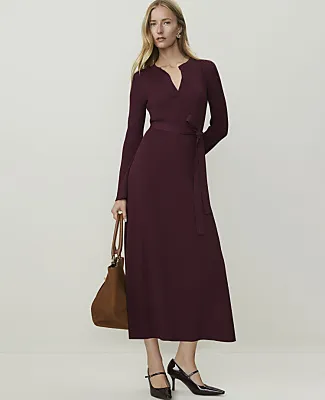 Ann Taylor Belted Sweater Dress sold by Ann Taylor