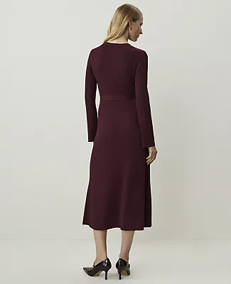 Ann Taylor Belted Sweater Dress sold by Ann Taylor product image thumbnail 2