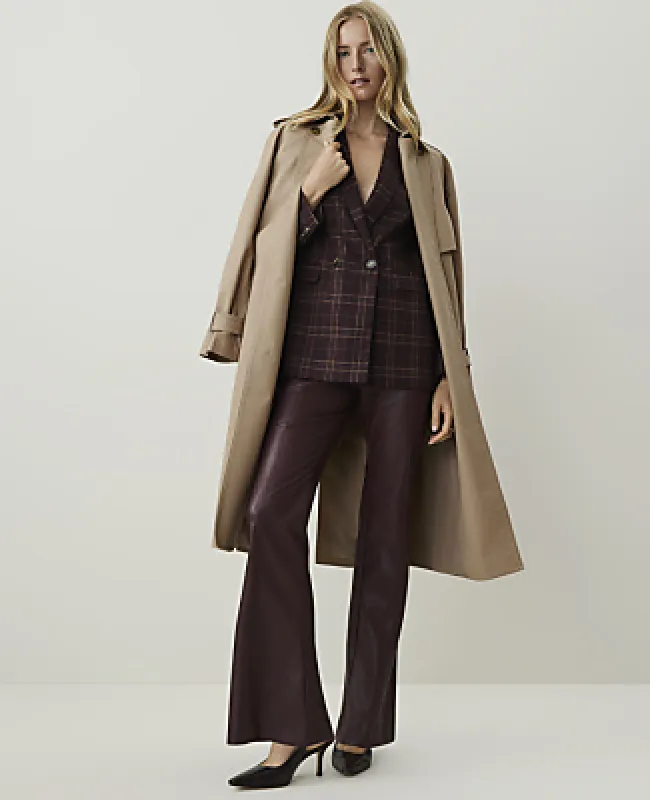 Ann Taylor The Petite Plaid Crosby Blazer made by Ann Taylor