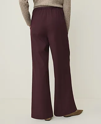 Ann Taylor Weekend Easy Fit Wide-Leg Pant sold by Ann Taylor product image thumbnail 3