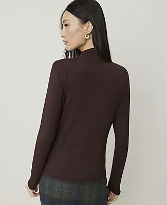 Ann Taylor Mock Neck Top sold by Ann Taylor product image thumbnail 2