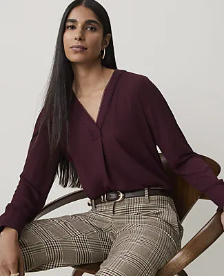 Ann Taylor Lace Trim Top sold by Ann Taylor