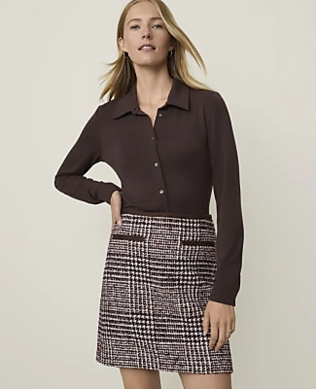 Ann Taylor Weekend Button Down Shirt made by Ann Taylor
