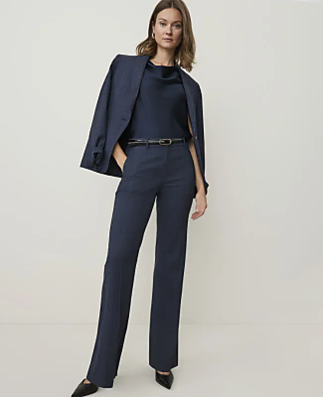 Ann Taylor The Plaid High Rise Trouser made by Ann Taylor
