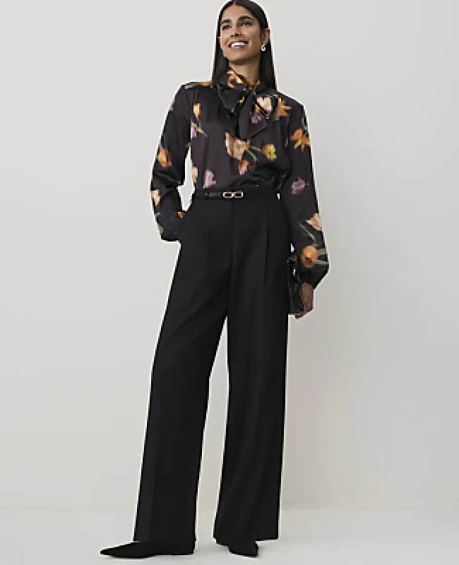 Ann Taylor The Pleated Straight Pant made by Ann Taylor