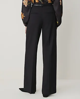 Ann Taylor The Pleated Straight Pant sold by Ann Taylor product image thumbnail 3