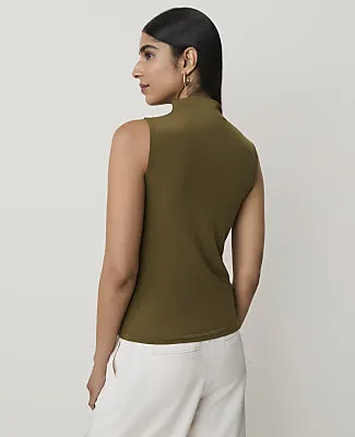 Ann Taylor Mock Neck Tank Top sold by Ann Taylor product image thumbnail 2