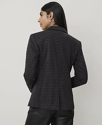 Ann Taylor The Houndstooth Hutton Blazer sold by Ann Taylor product image thumbnail 2