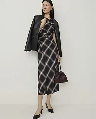Ann Taylor The Hutton Blazer in Faux Leather sold by Ann Taylor product image thumbnail 3