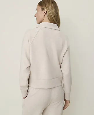 Ann Taylor Weekend Half Zip Sweatshirt sold by Ann Taylor product image thumbnail 2