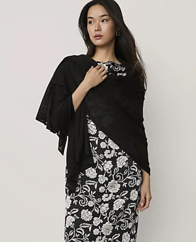 Ann Taylor Wrap Poncho made by Ann Taylor