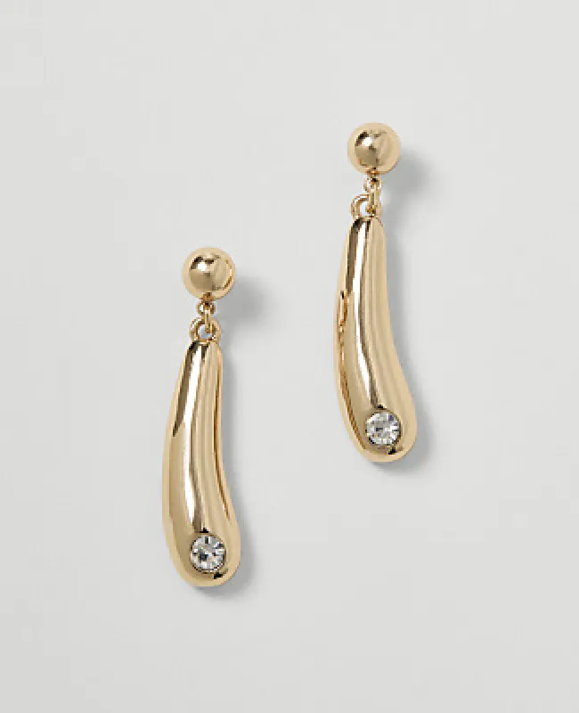 Ann Taylor Embellished Drop Earrings made by Ann Taylor