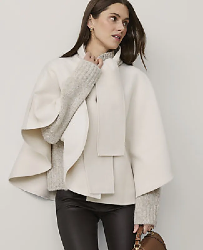 Ann Taylor Scarf Wrap Poncho made by Ann Taylor