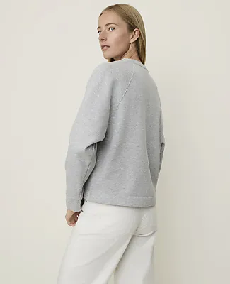 Ann Taylor Petite Weekend Embroidered Sweatshirt sold by Ann Taylor product image thumbnail 2