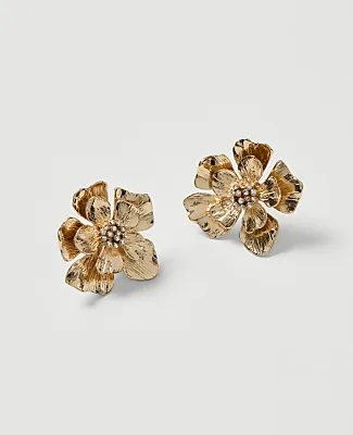 Ann Taylor Flower Stud Earrings sold by Ann Taylor