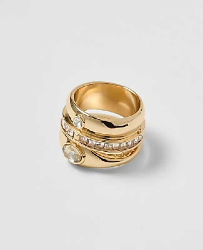 Ann Taylor Stacked Ring made by Ann Taylor