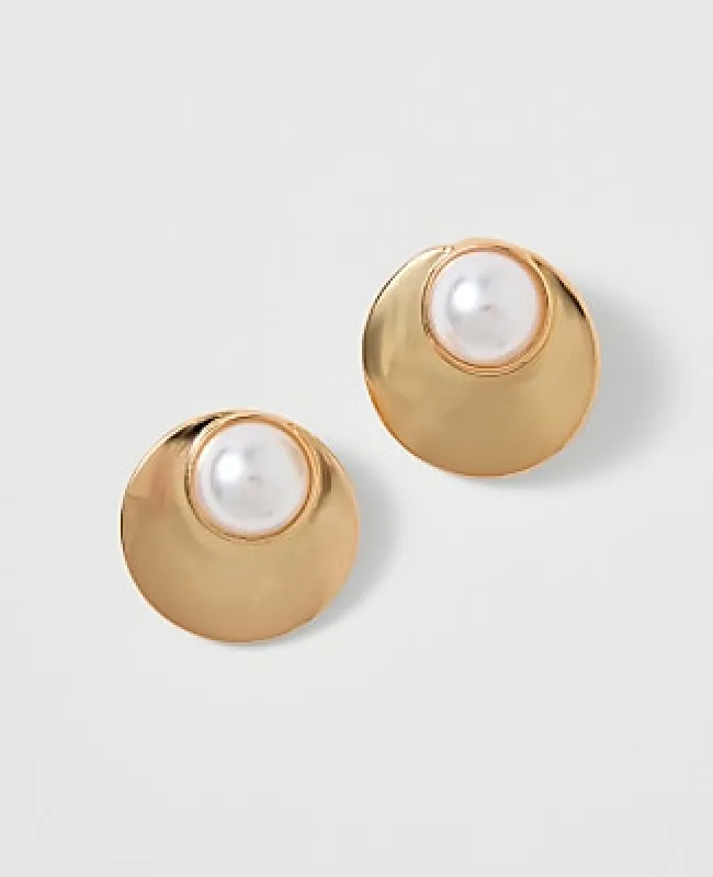 Ann Taylor Pearl Stud Earrings made by Ann Taylor