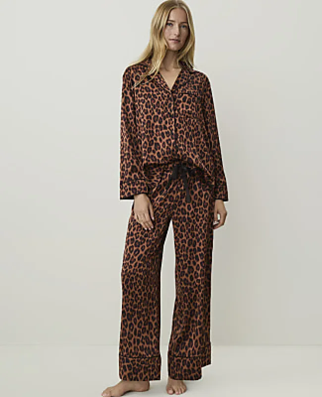 Ann Taylor Satin Pajama Set made by Ann Taylor