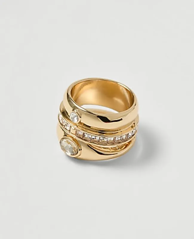 Ann Taylor Stacked Ring made by Ann Taylor