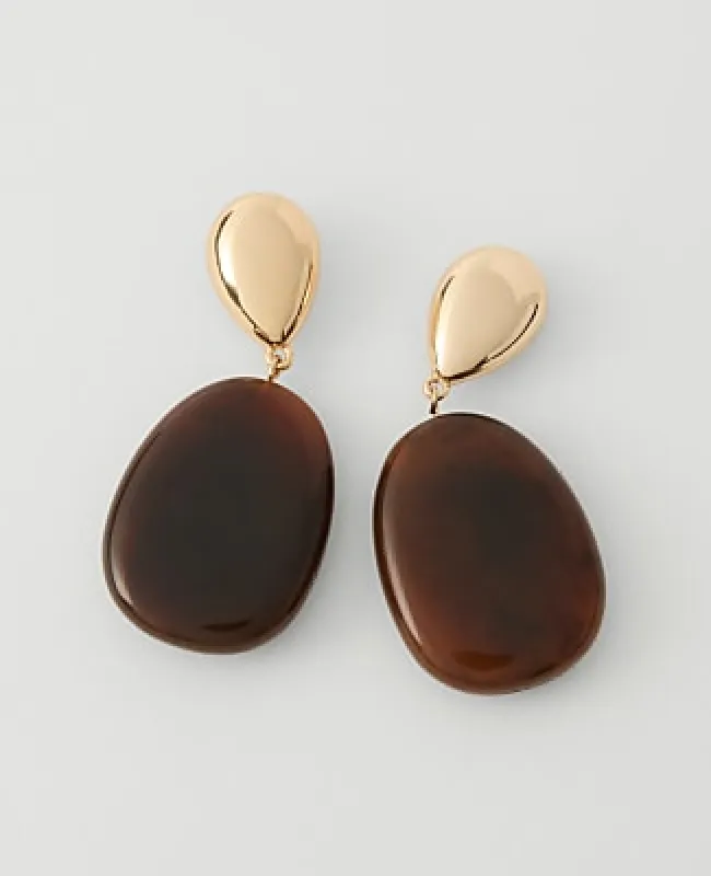 Ann Taylor Double Stone Drop Earrings made by Ann Taylor