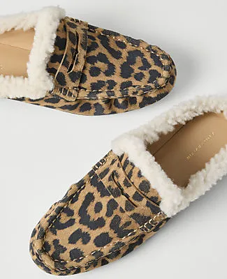 Ann Taylor Weekend Leopard Print Loafer Slide sold by Ann Taylor product image thumbnail 2