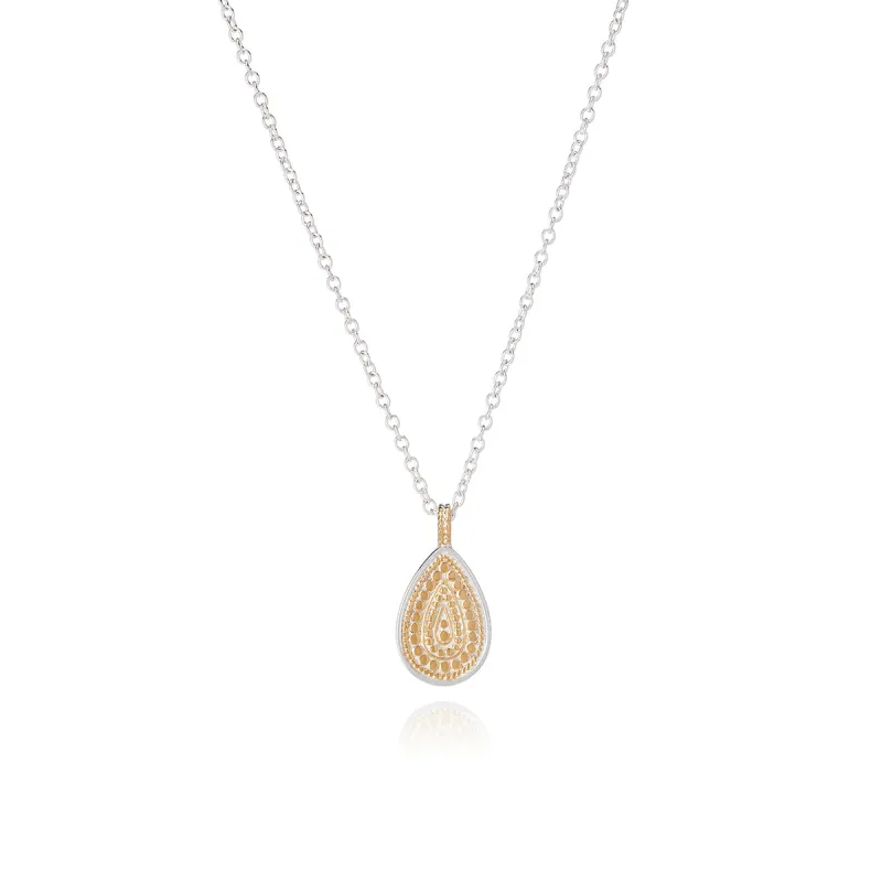 Classic Teardrop Pendant Necklace - Reversible sold by Anna Beck