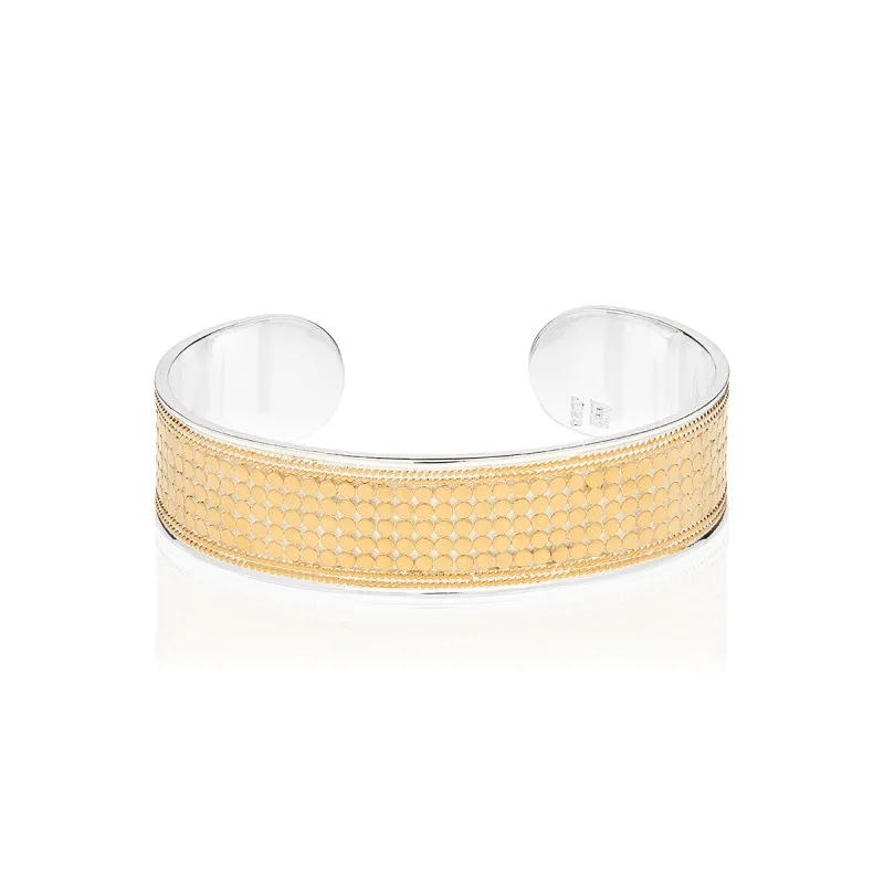 Classic Medium Cuff - Gold sold by Anna Beck