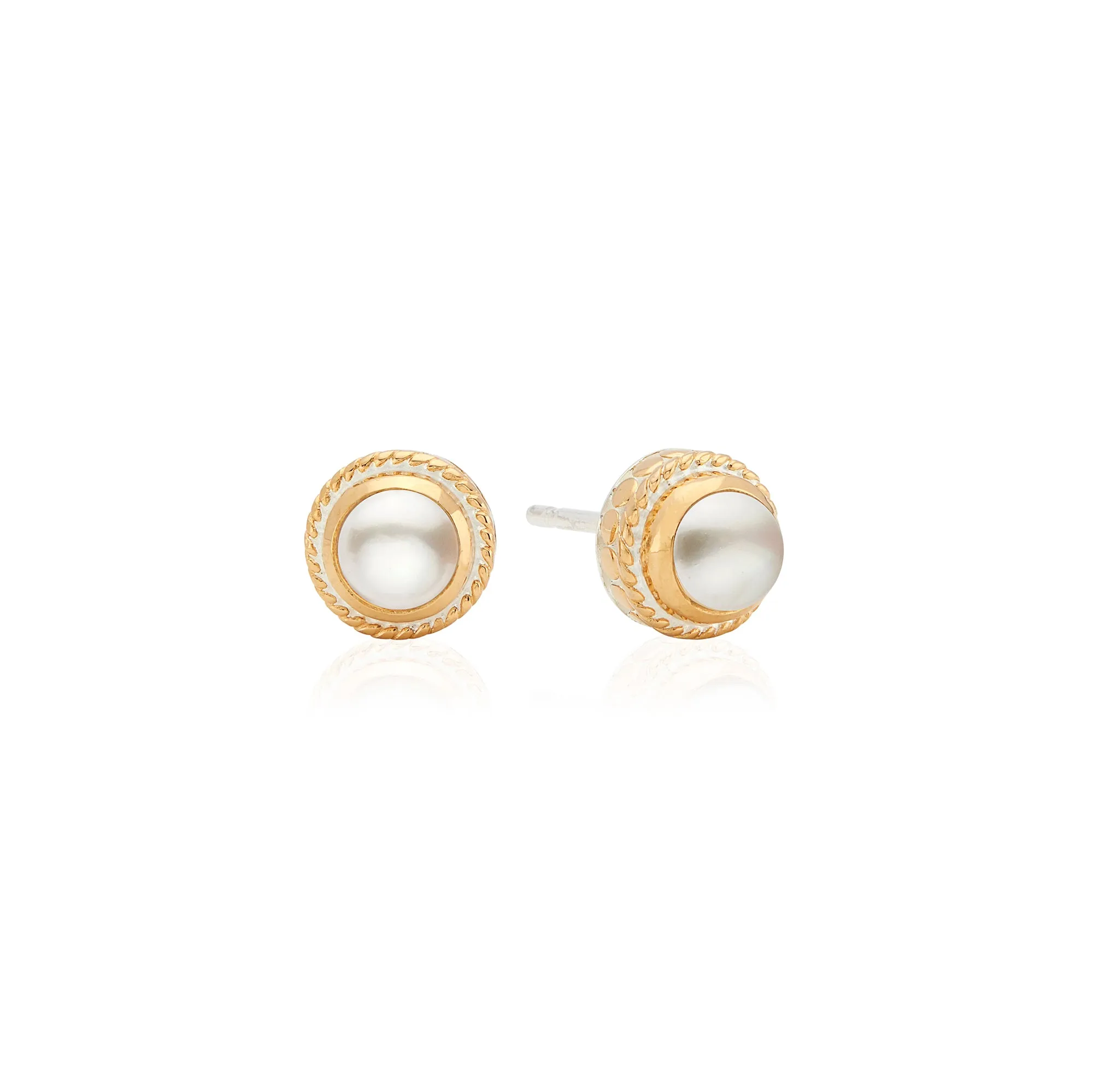 Pearl Stud Earrings sold by Anna Beck