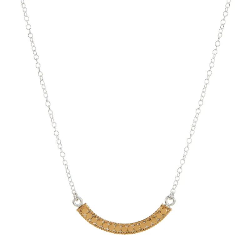 Reversible Curved Bar Necklace sold by Anna Beck