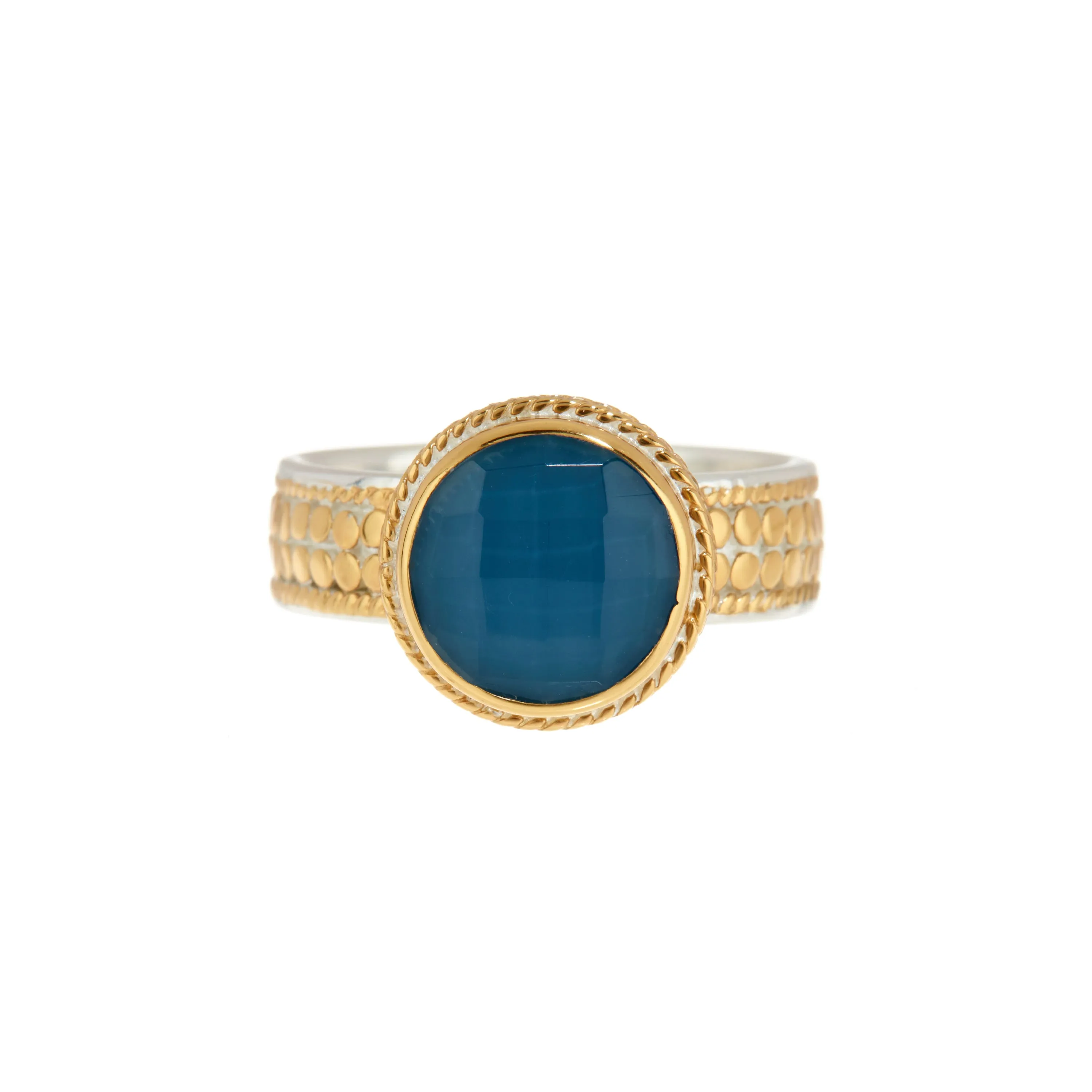 Blue Quartz Cocktail Ring sold by Anna Beck