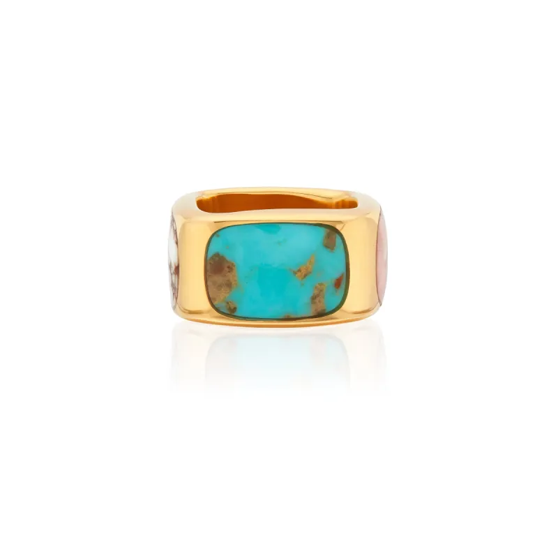 Cushion Multi-Stone Ring sold by Anna Beck