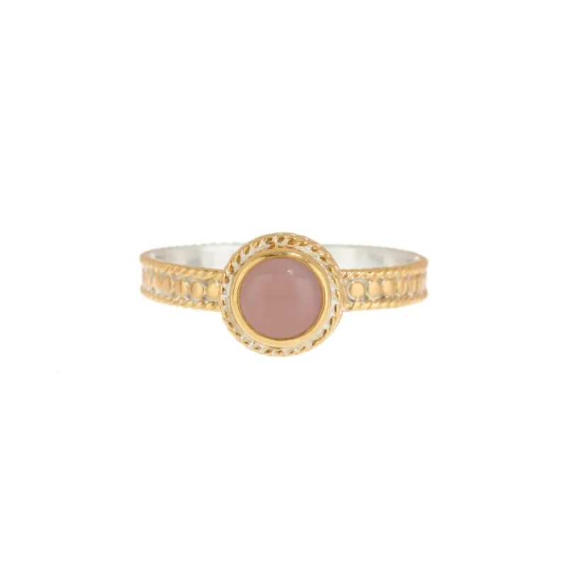 Guava Stone Stack Ring sold by Anna Beck