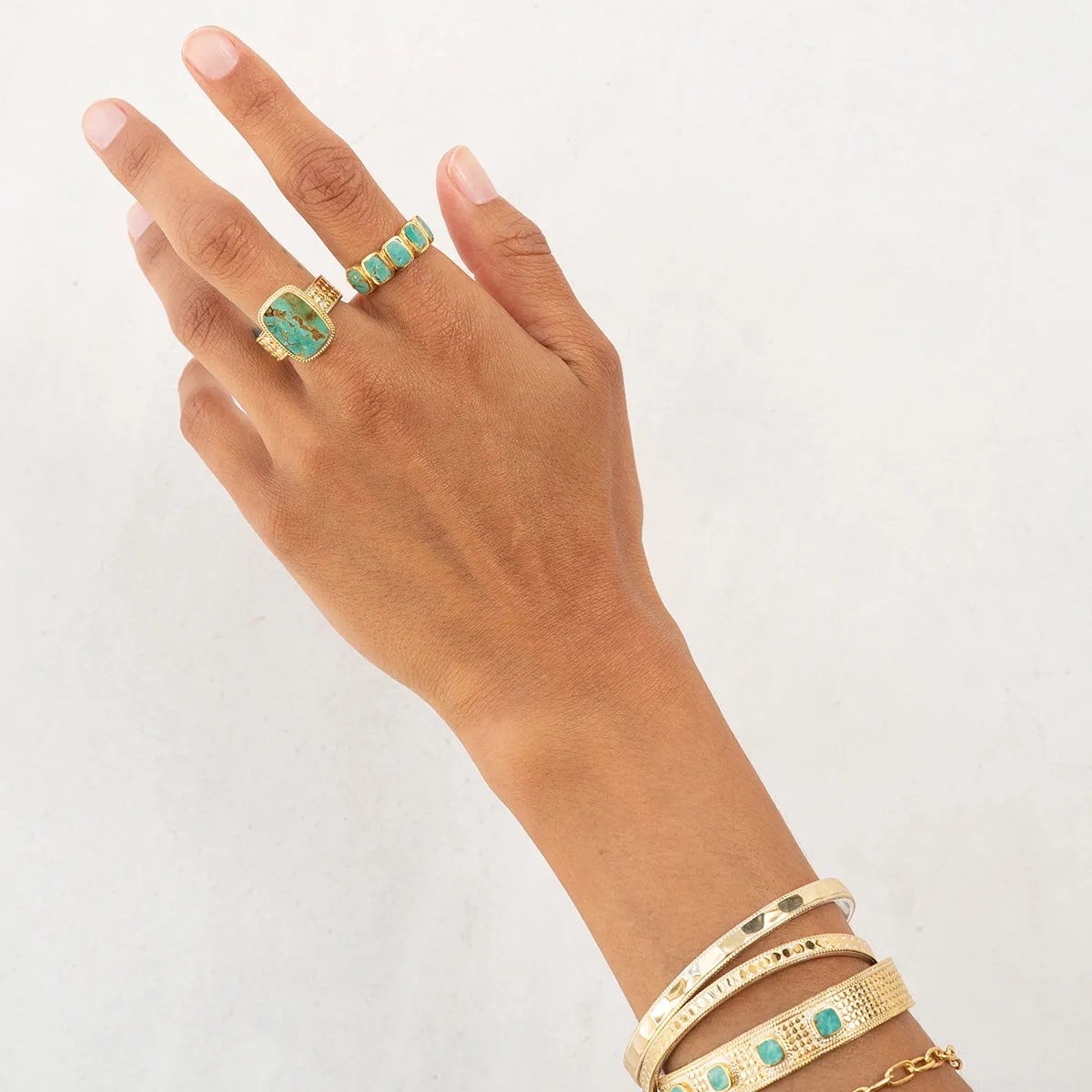 Turquesa Multi-Cushion Ring sold by Anna Beck product image thumbnail 3