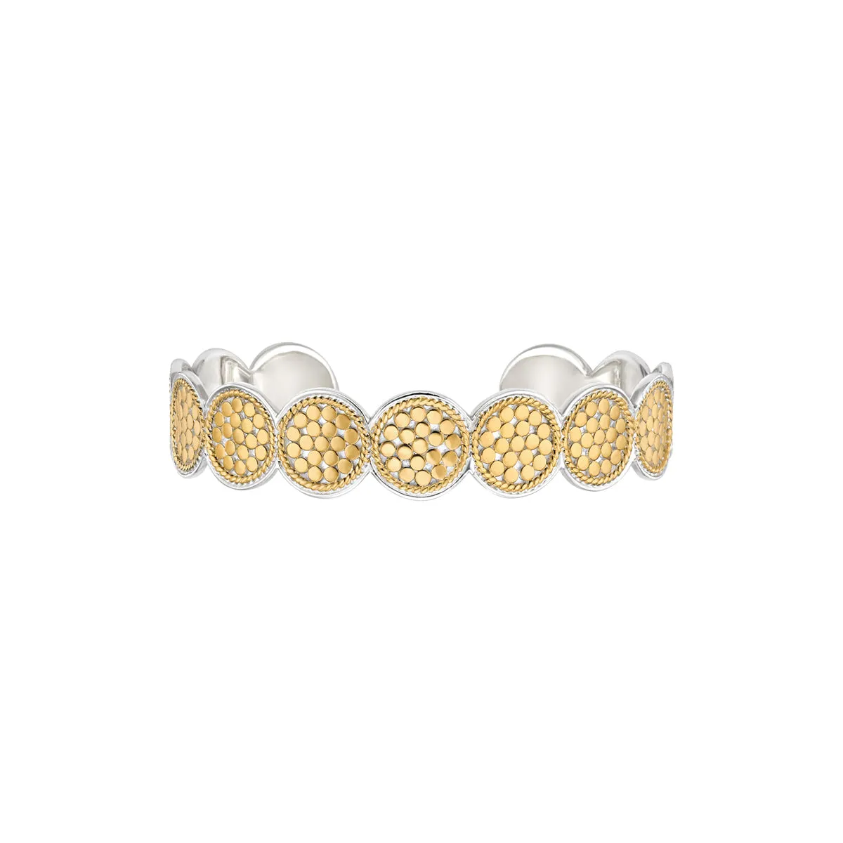 Classic Multi-Disc Cuff - Gold sold by Anna Beck